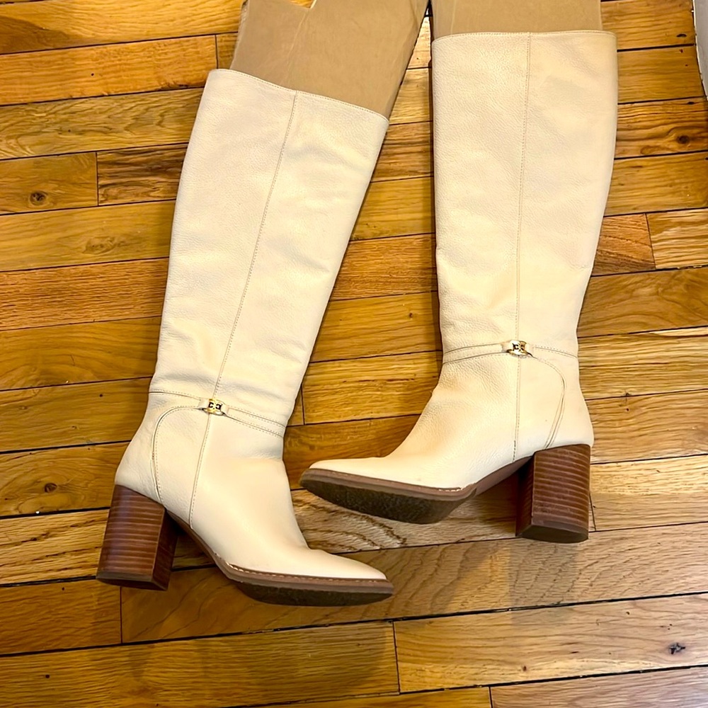 Sam Edelman white boots